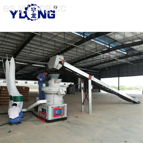 Máquina granuladora de pellets de hierba YULONG XGJ560